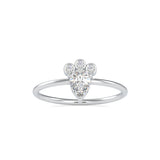 Celeborn Delicate Diamond Ring White Gold