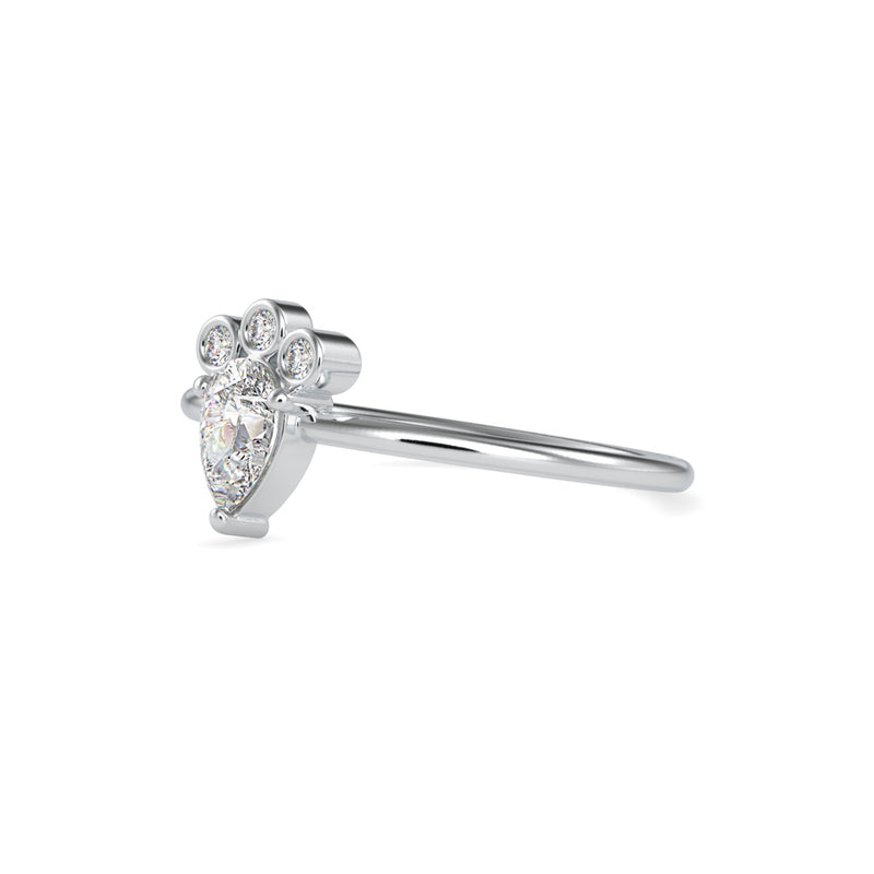 Celeborn Delicate Diamond Ring White Gold