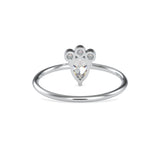 Celeborn Delicate Diamond Ring White Gold