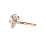 Merry Pear Diamond Ring Rose Gold