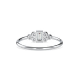 Rufio Baguette Diamond Ring White Gold