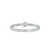 Baguette Persian Diamond Ring Platinum