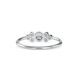 Stelios Delicate Diamond Ring White Gold