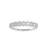 Round Helen Diamond Ring White Gold