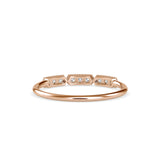 Awen Delicate Diamond Ring Rose Gold