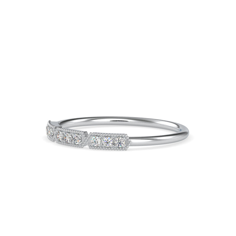 Awen Delicate Diamond Ring White Gold