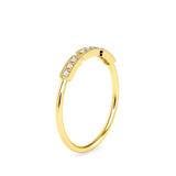 Awen Delicate Diamond Ring Yellow Gold