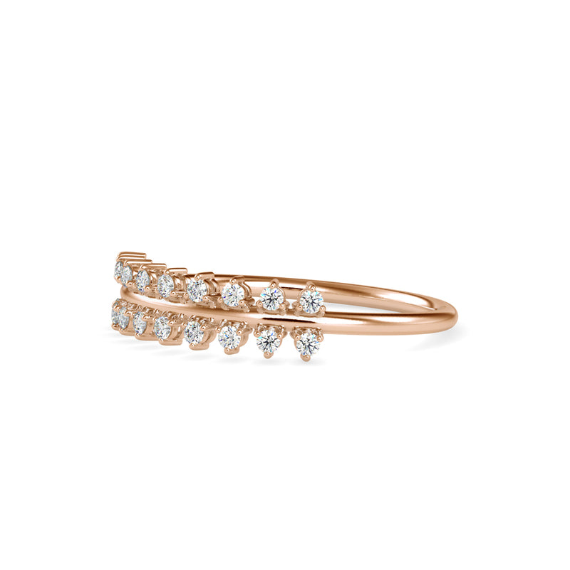 Astoria Diamond Ring Rose Gold