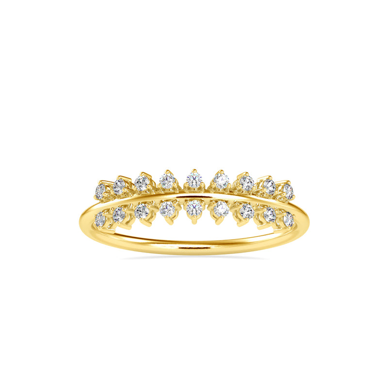 Astoria Diamond Ring Yellow Gold