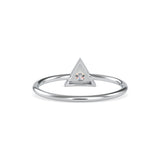 Lovely Hallows Diamond Rings Platinum