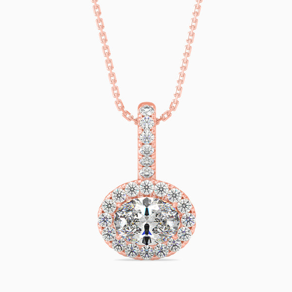 Twinkle Treasures Solitaire Pendant Rose Gold