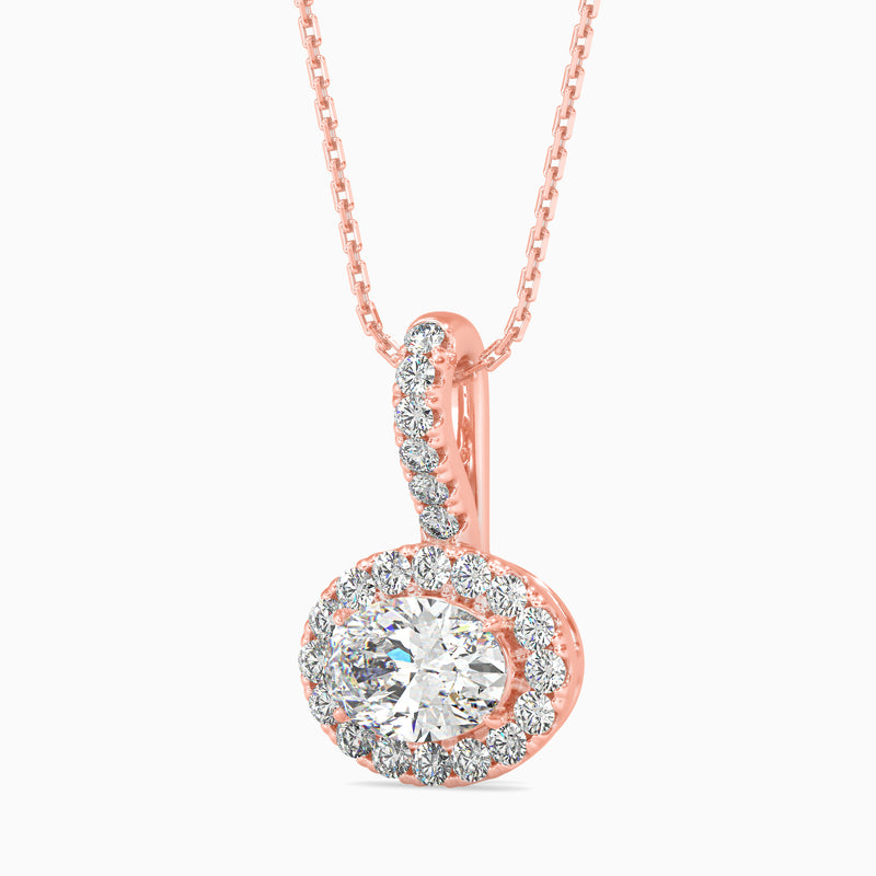 Twinkle Treasures Solitaire Pendant Rose Gold