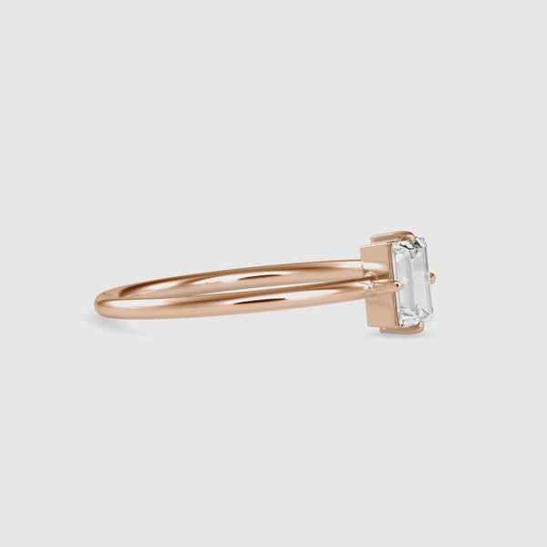 Mussy Delicate Diamond Ring Rose Gold