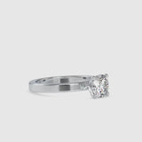 Czar Diamond Prong Engagement Ring White gold