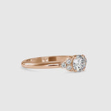 Deific Coronet Diamond Ring Rose gold