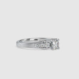 Amborsial Diamond Ring White gold