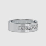 Plenary Diamond Stone Ring Platinum