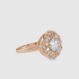 Mighty Stone Diamond Ring Rose gold