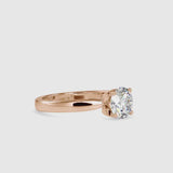 Columbia Stone Engagement Ring Rose gold