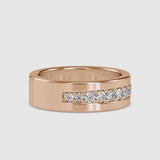 Plenary Diamond Stone Ring Rose gold