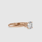 Ida Prong Diamond Engagement Ring Rose gold