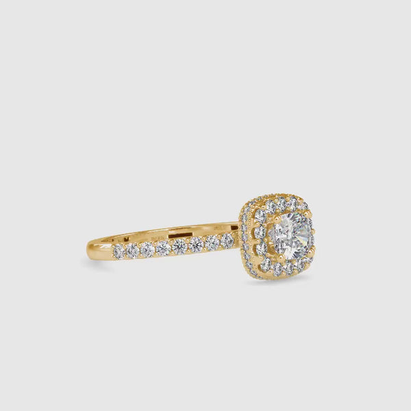 Breezy Stone Diamond Ring Yellow gold