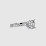 Tsag Prong Diamond Engagement Ring White gold