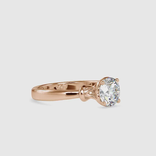 Ziggy Diamond Engagement Ring Rose gold