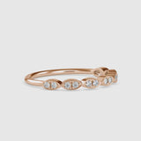 Ellaria Diamond Stone Ring Rose gold