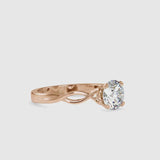 Valkyrie Stone Diamond Ring Rose gold