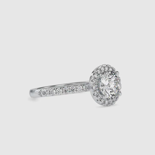 Epoch Diamond Engagement Ring Platinum