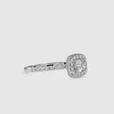 Breezy Stone Diamond Ring Platinum