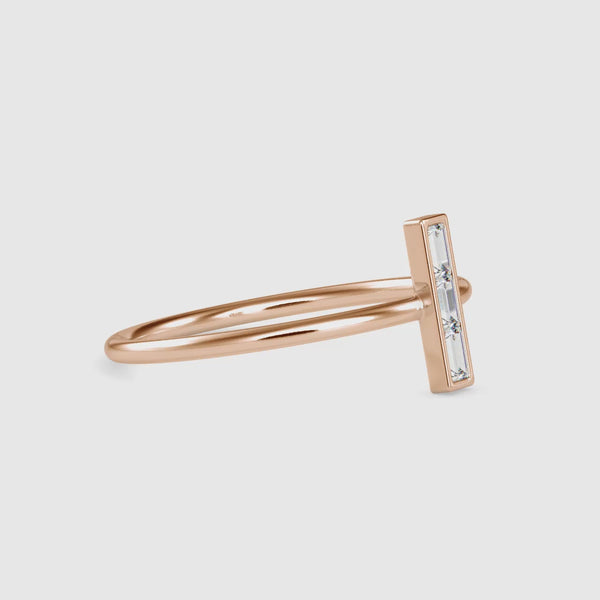 Celia Stone Delicate Ring Rose gold