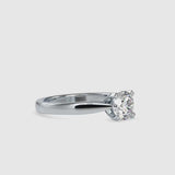 Ceres Round Diamond Ring Platinum