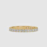 Globular Diamond Ring Yellow gold