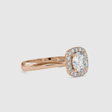 Attic Blox Diamond Engagement Ring Rose gold