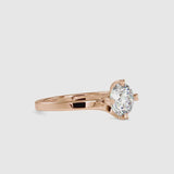 Cushly Prong Diamond Ring Rose gold