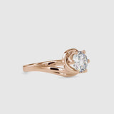 Demarcus Engagement Diamond Ring Rose gold