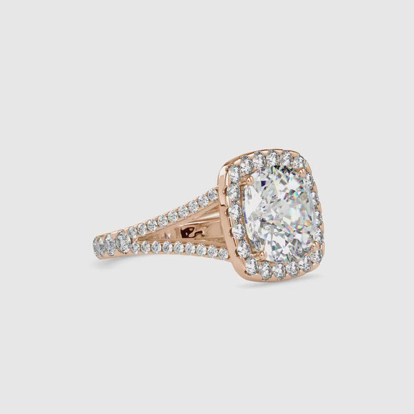 Beauty with Beast Diamond Ring Rose gold