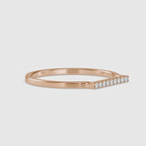 Delicate Ceocia Diamond Ring Rose gold