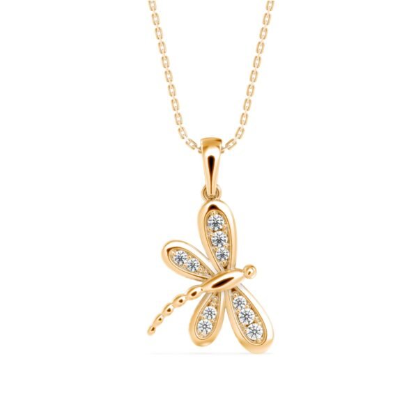 Zoea Charm Diamond Pendant
